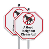 A Good Neighbor Cleans Up!