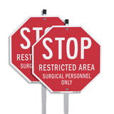 Stop Restricted Area Surgical Personnel Only