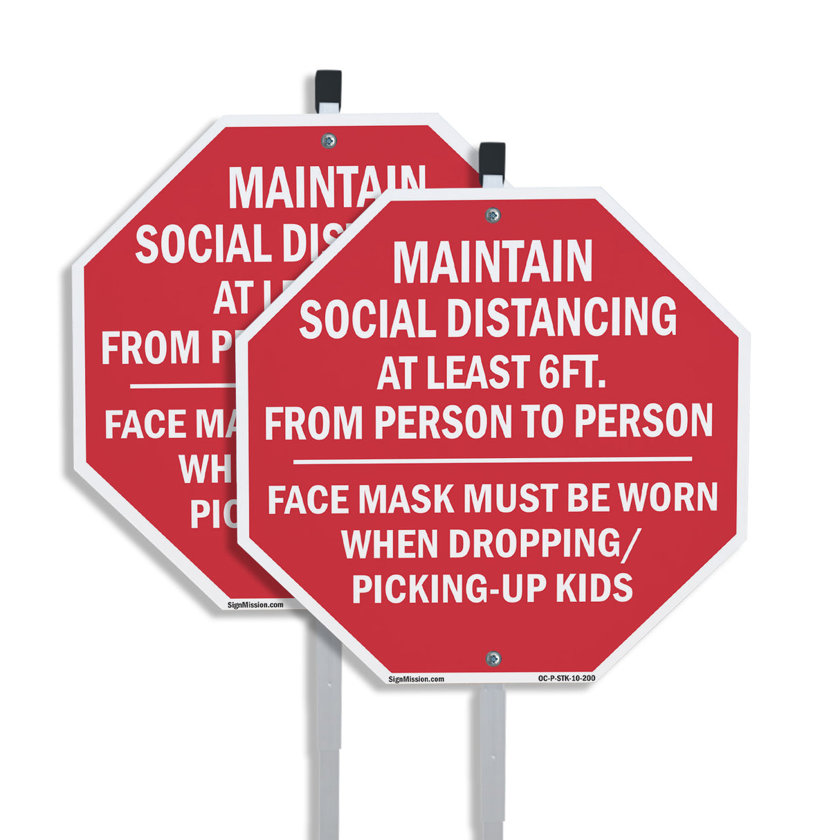 Maintain Social Distancing At Least 6ft. From Person to Person Face Mask Must Be Worn When Dropping/ Picking-up Kids