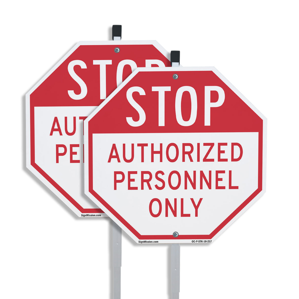 Stop Authorized Personnel Only