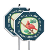 Bird & Pollinator Habitat Pesticide Free