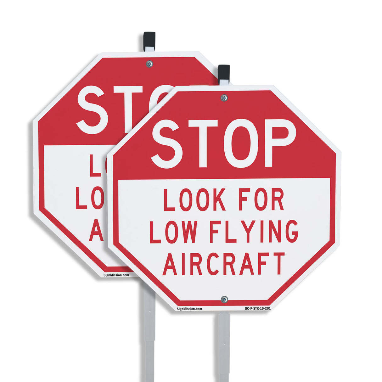 Stop Look for Low Flying Aircraft