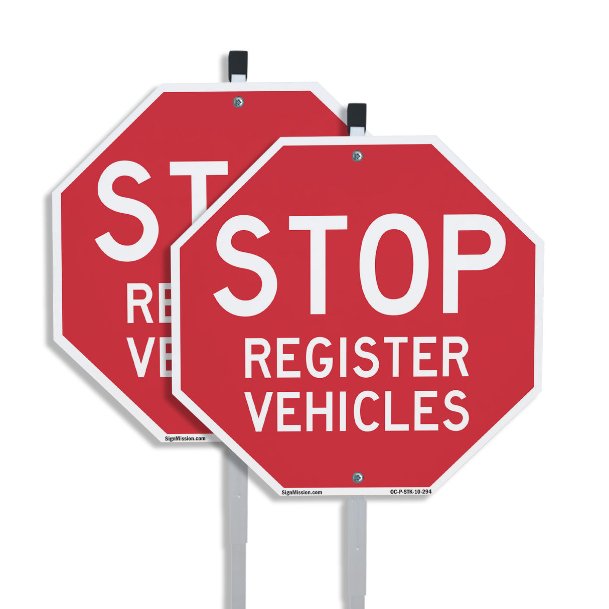 Stop Register Vehicles