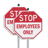 Stop Employees Only