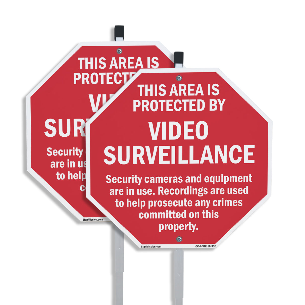This Area Is Protected by Video Surveillance Security Cameras and Equipment Are in Use. Recordings Are