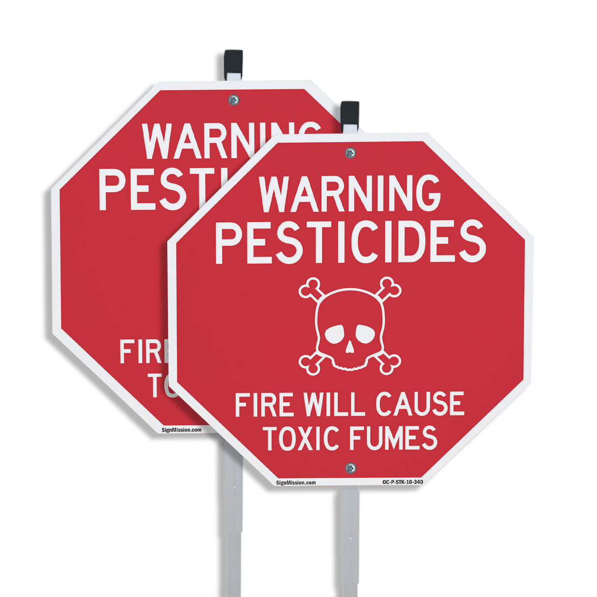 Warning Pesticides Fire Will Cause Toxic Fumes