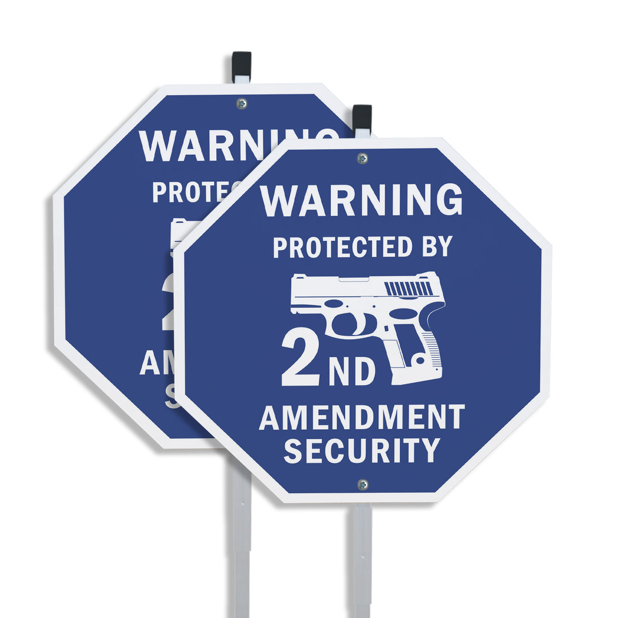 Warning Protected By 2nd Amendment Security