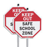 Keep Out Safe School Zone