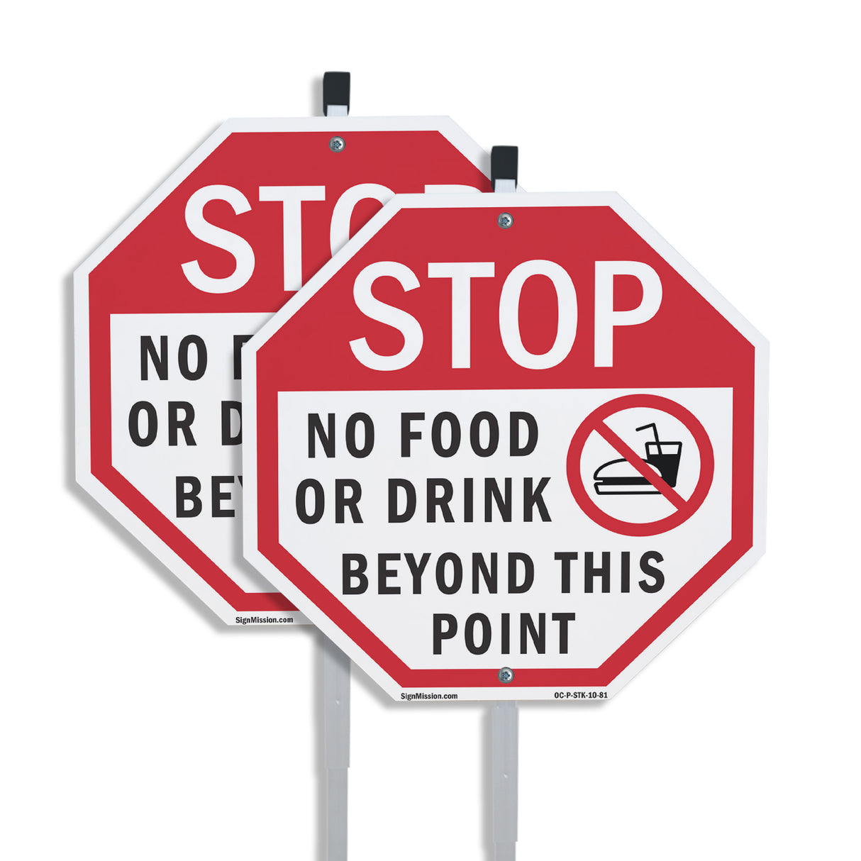 Stop No Food or Drink Beyond This Point