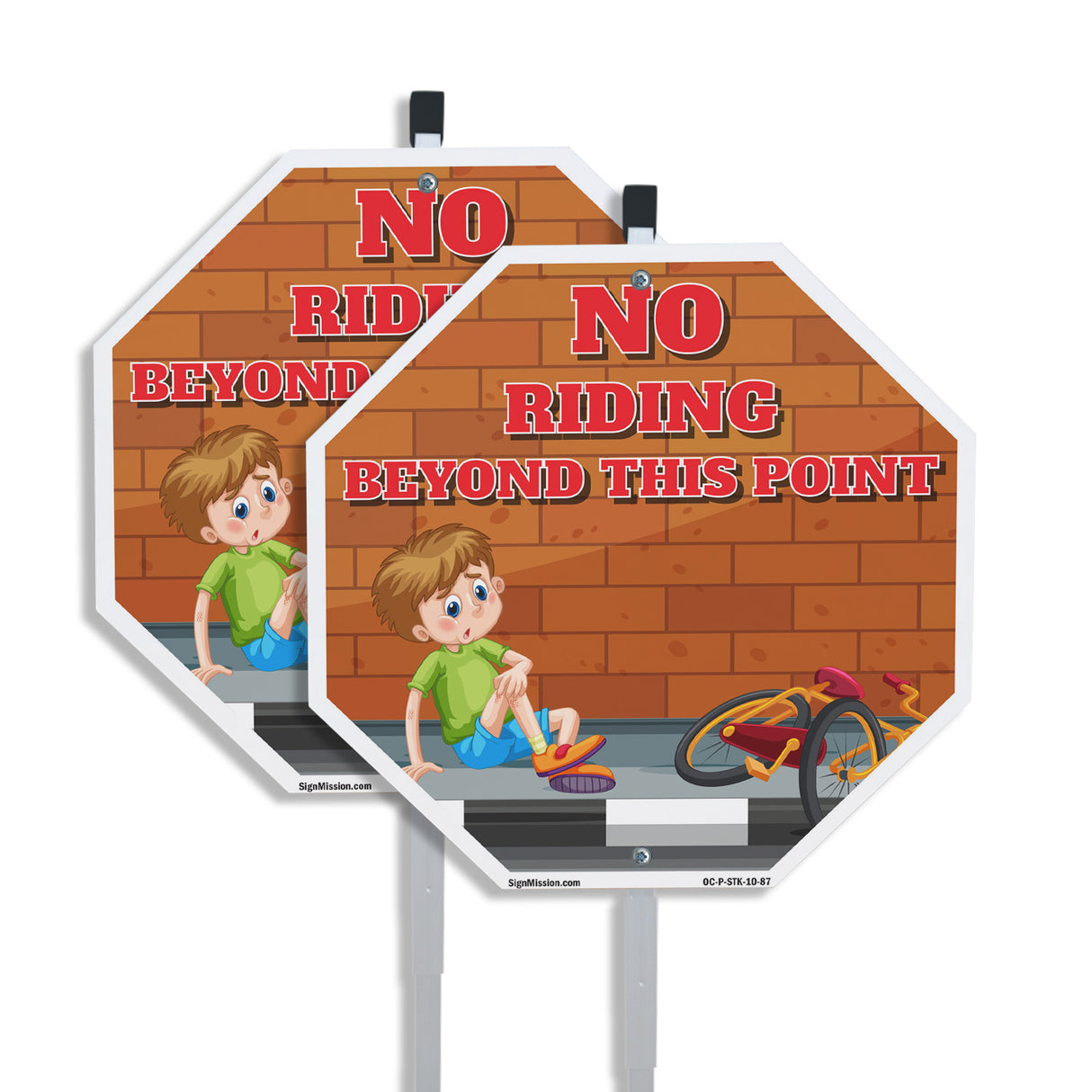 No Riding Beyond This Point