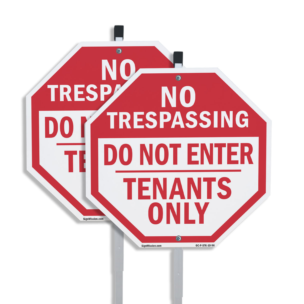 No Trespassing Do Not Enter Tenants Only