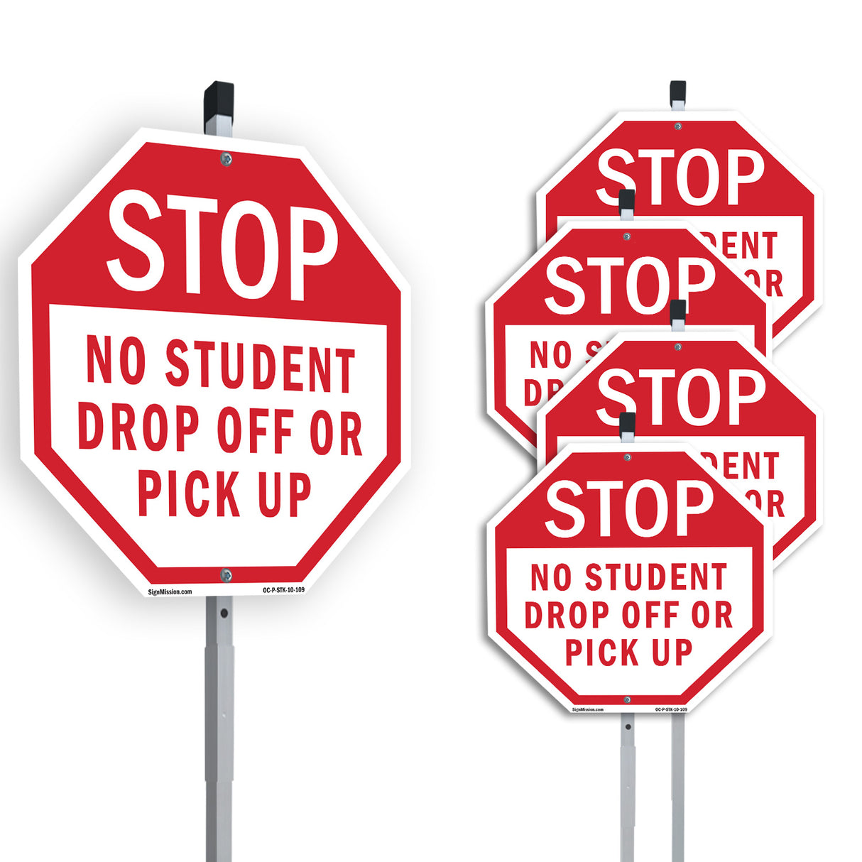 Stop No Student Drop Off or Pick Up