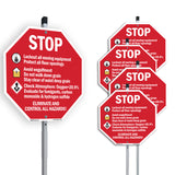 Stop Lockout All Moving Equipment Protect All Floor Openings Avoid Engulfment Do Not Walk Down Grain Eliminate All Hazards!