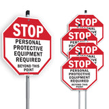 Stop Personal Protective Equipment Required Beyond This Point