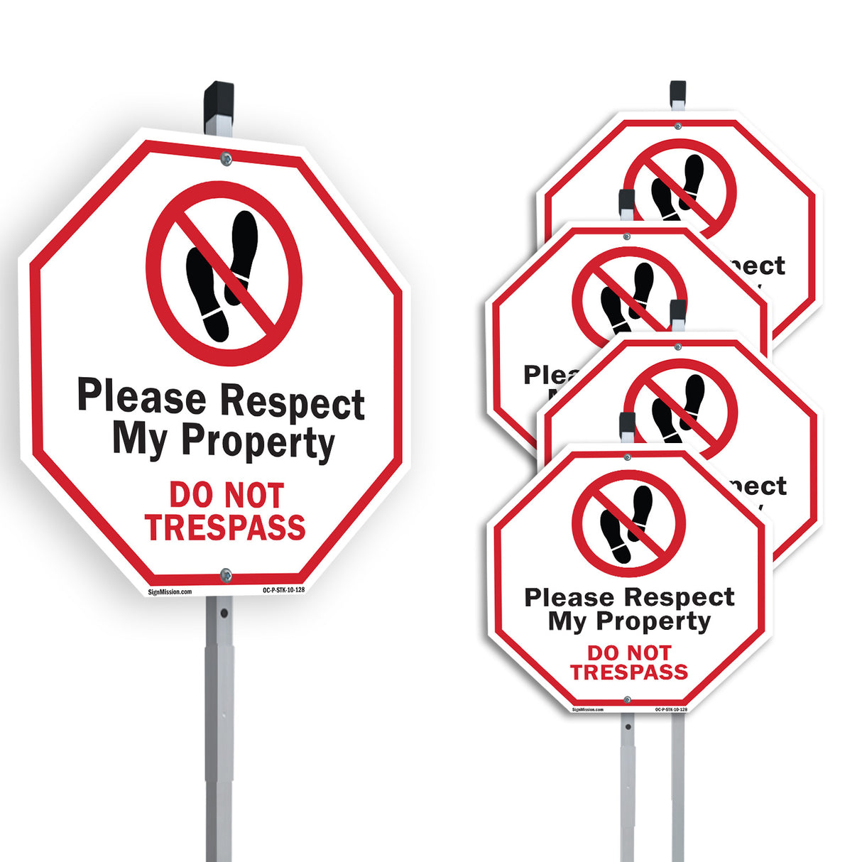 Please Respect My Property Do Not Trespass