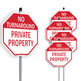 No Turnaround Private Property