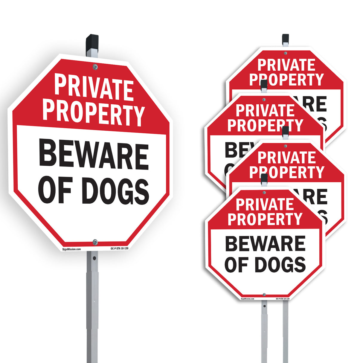 Private Property Beware of Dogs