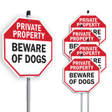 Private Property Beware of Dogs