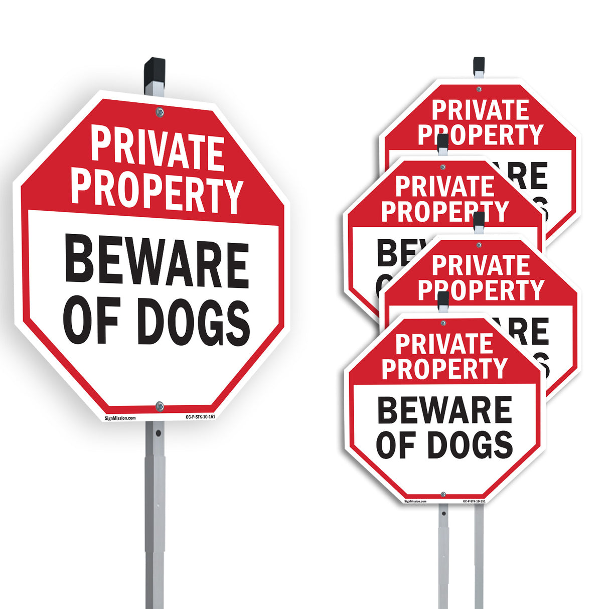 Private Property Beware of Dogs