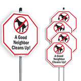 A Good Neighbor Cleans Up!
