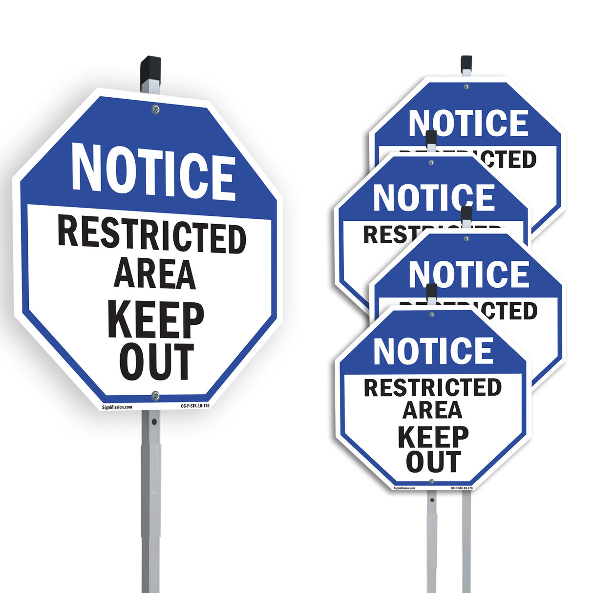 Notice Restricted Area Keep Out