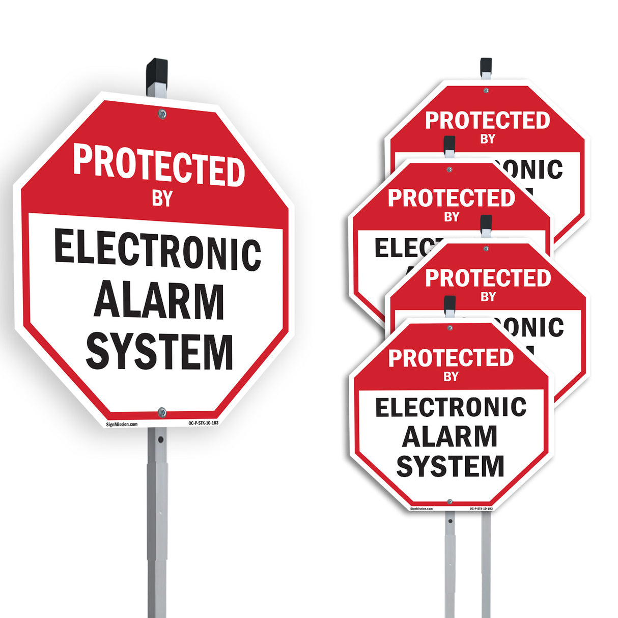 Protected By Electronic Alarm System