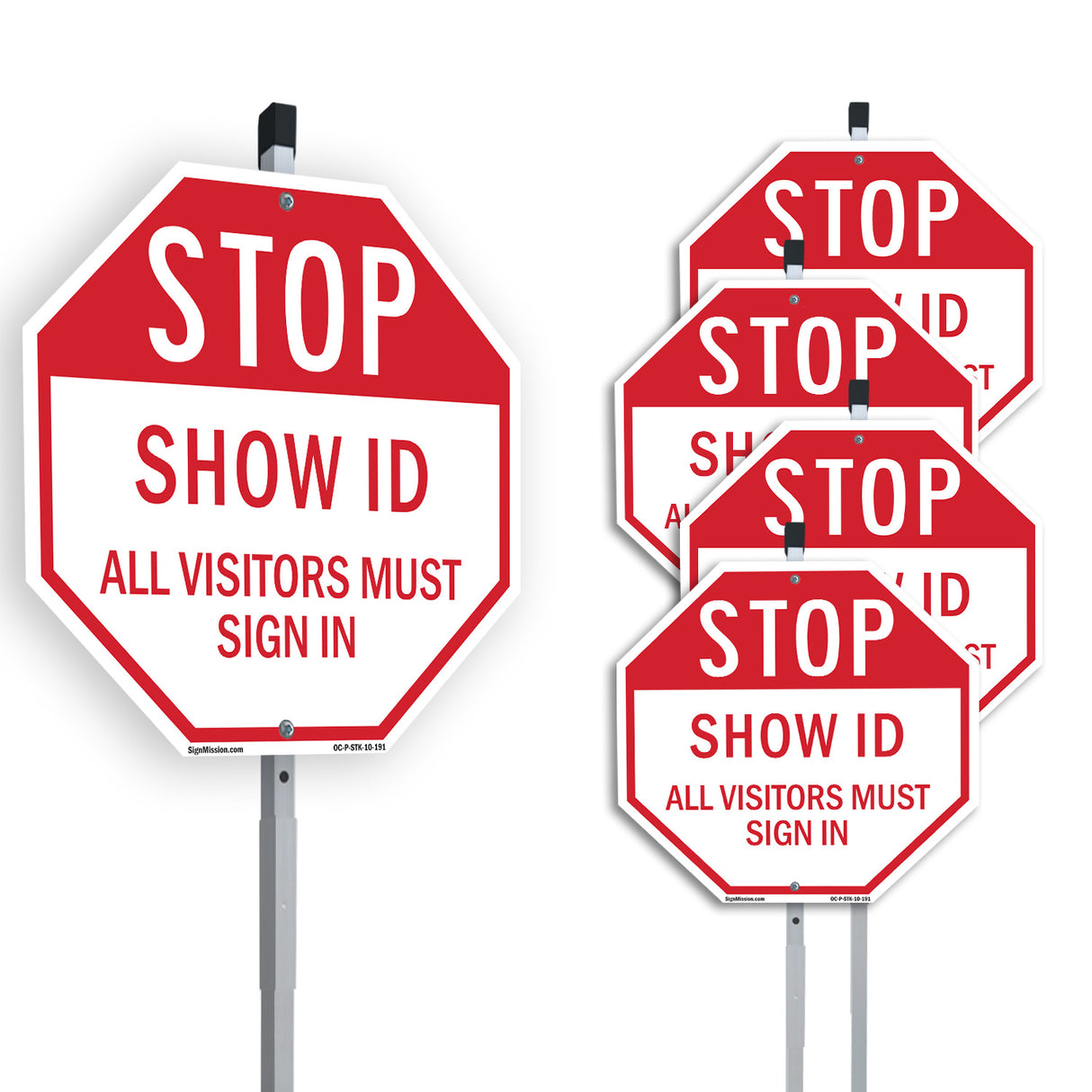 Stop Show Id All Visitors Must Sign In