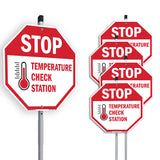 Stop Temperature Check Station