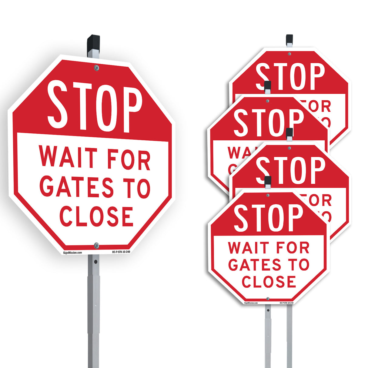 Stop Wait for Gates to Close