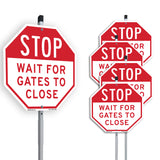 Stop Wait for Gates to Close