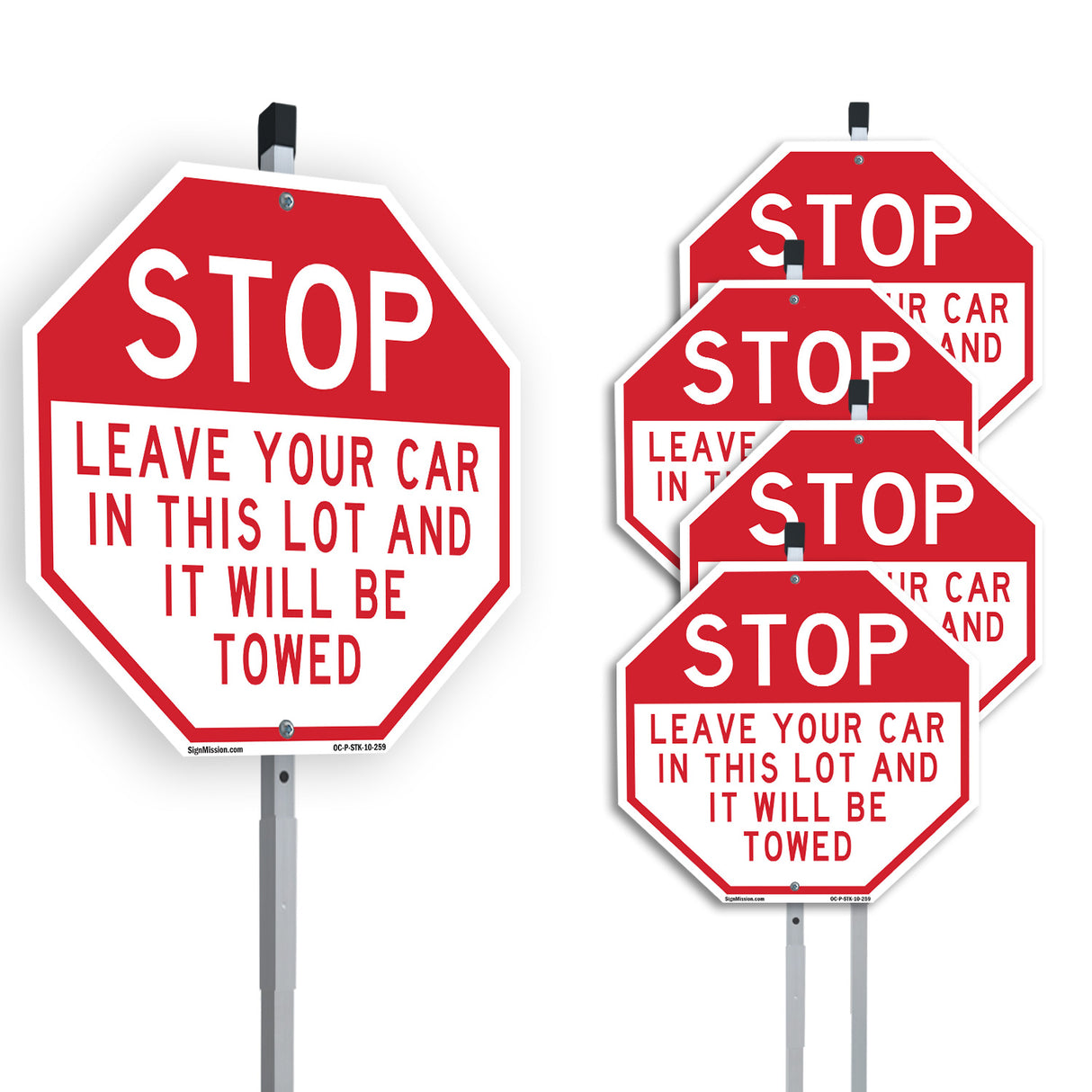 Stop Leave Your Car in This Lot and It Will Be Towed