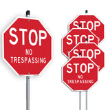 Stop No Trespassing