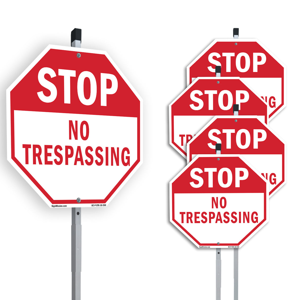 Stop No Trespassing