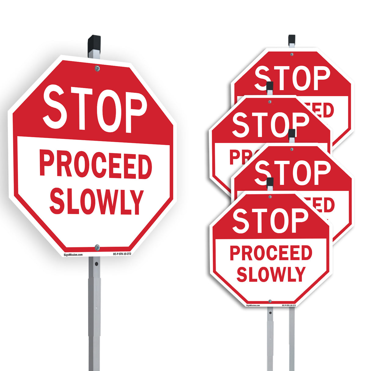 Stop Proceed Slowly