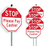 Stop Please Pay Cashier
