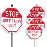 Stop Golf Carts Only