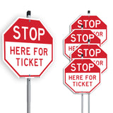 Stop Here for Ticket
