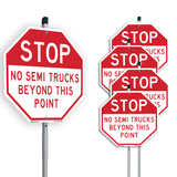 Stop No Semi Trucks Beyond This Point