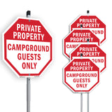 Private Property Campground Guests Only