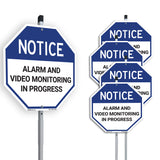 Notice Alarm and Video Monitoring in Progress