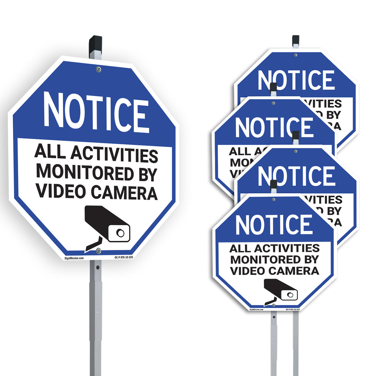 Notice All Activities Monitored by Video Camera