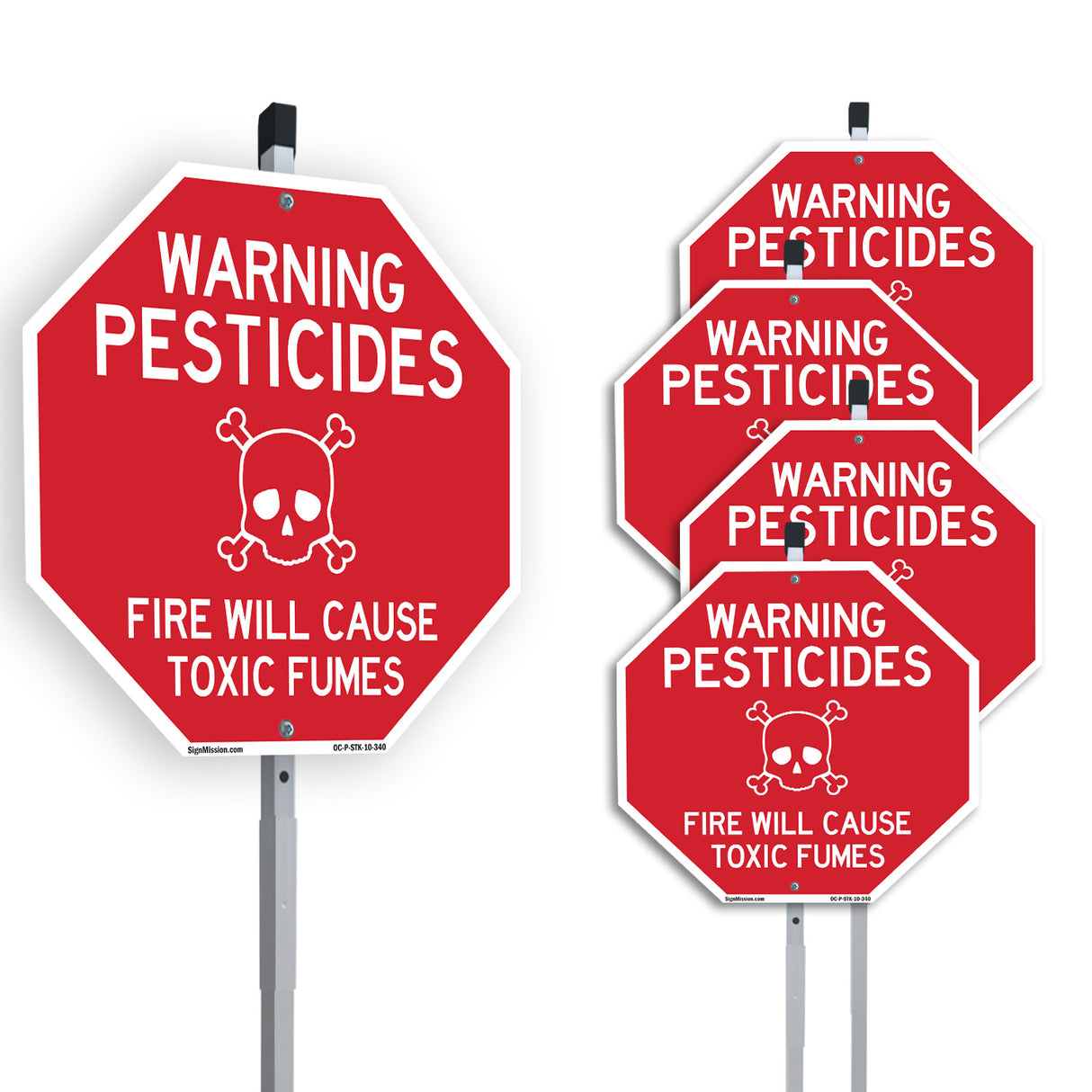 Warning Pesticides Fire Will Cause Toxic Fumes