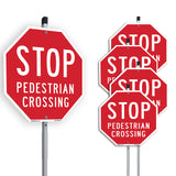 Stop Pedestrian Crossing