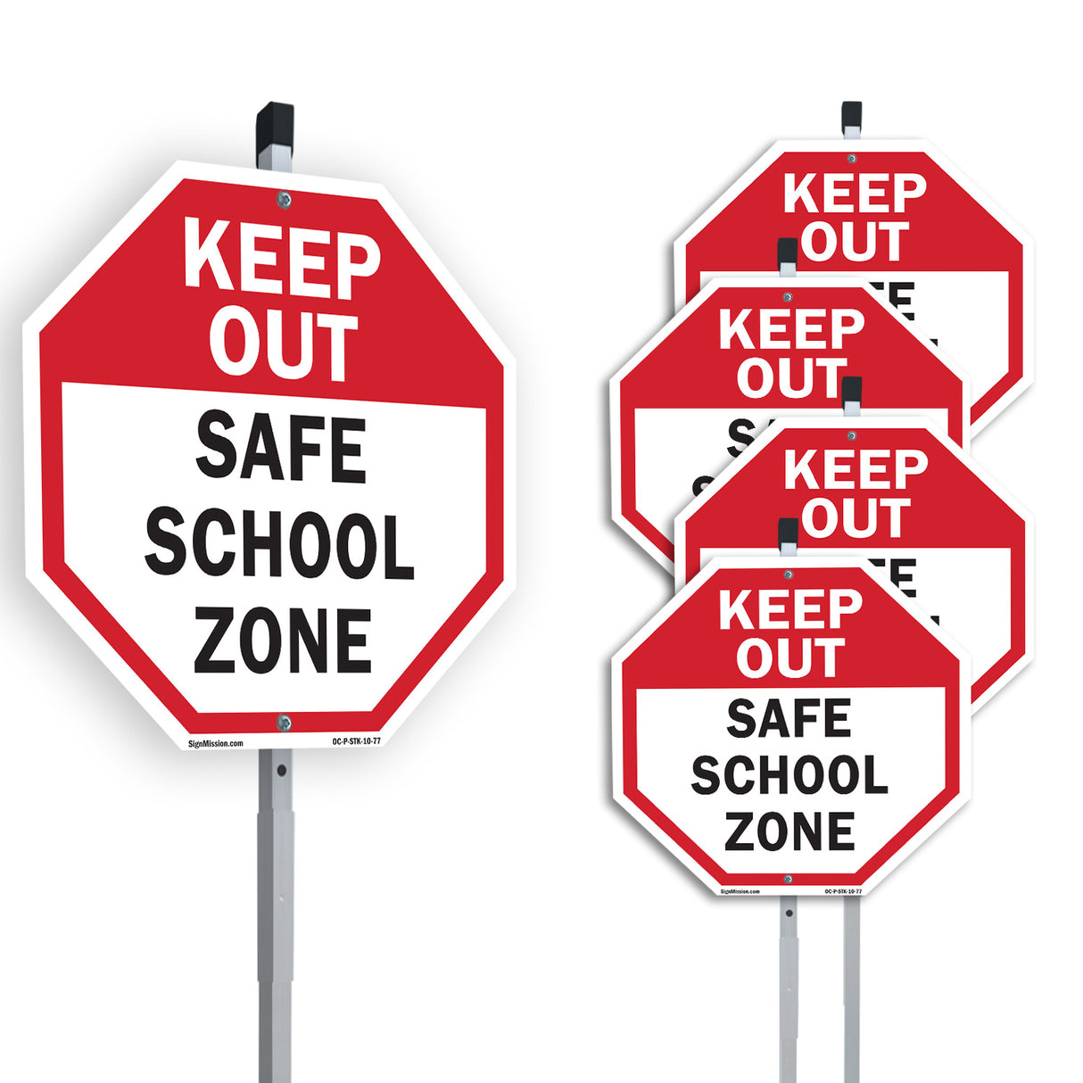 Keep Out Safe School Zone