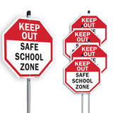 Keep Out Safe School Zone