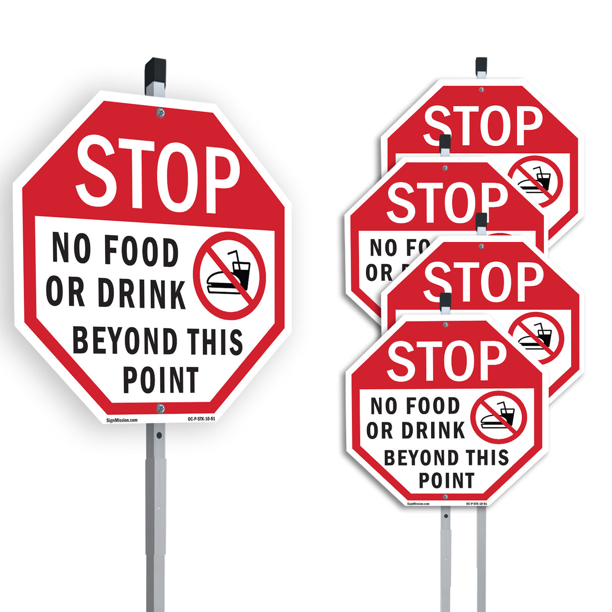Stop No Food or Drink Beyond This Point
