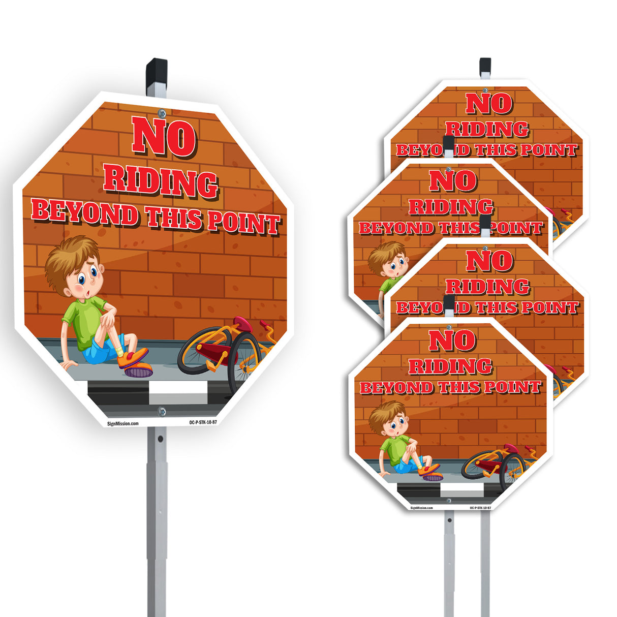 No Riding Beyond This Point