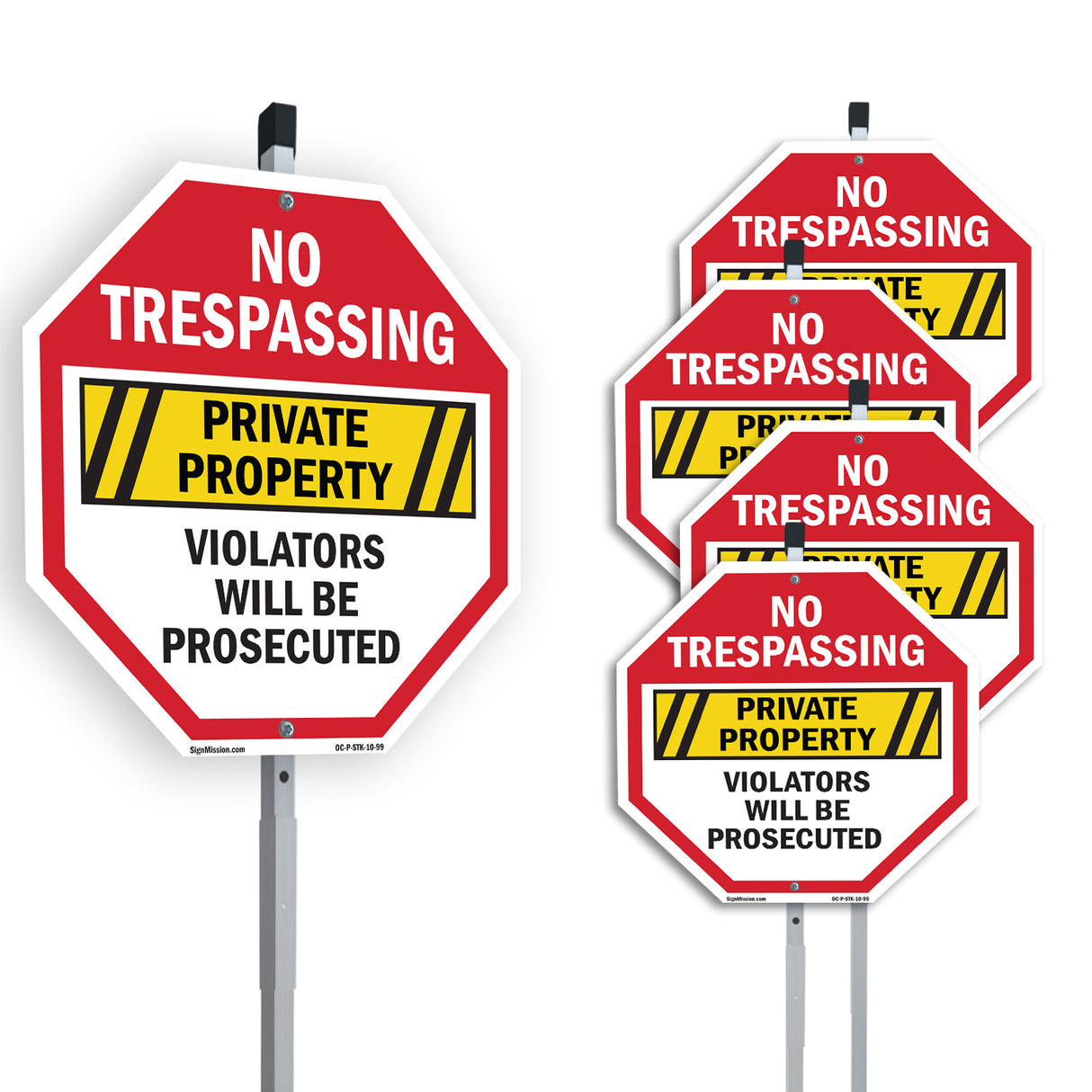 No Trespassing Private Property Violators Will Be Prosecuted