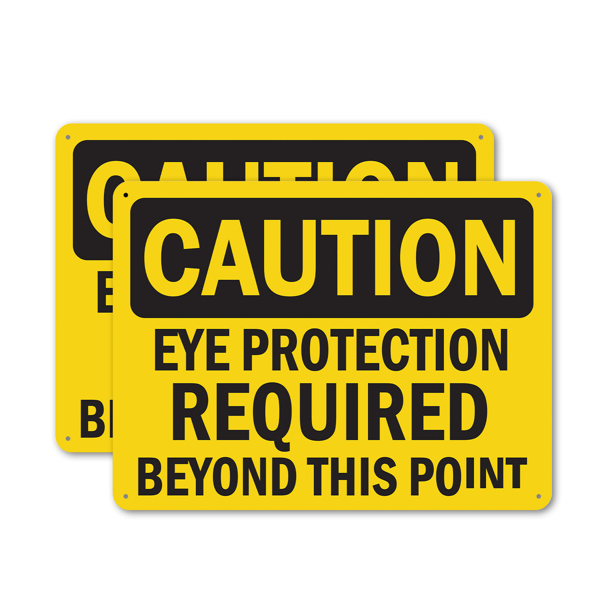 Eye Protection Required Beyond This Point