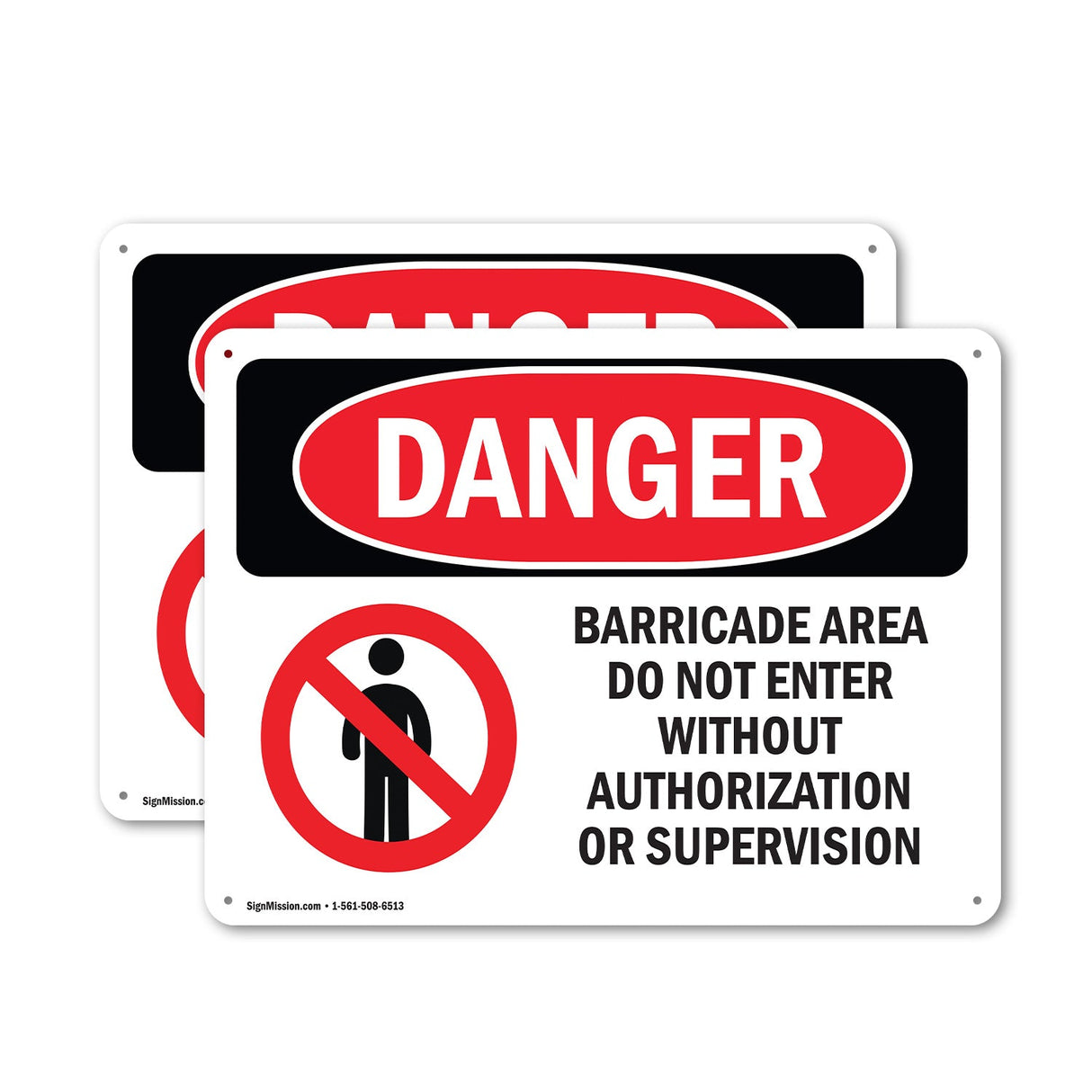 Barricade Area Do Not Enter